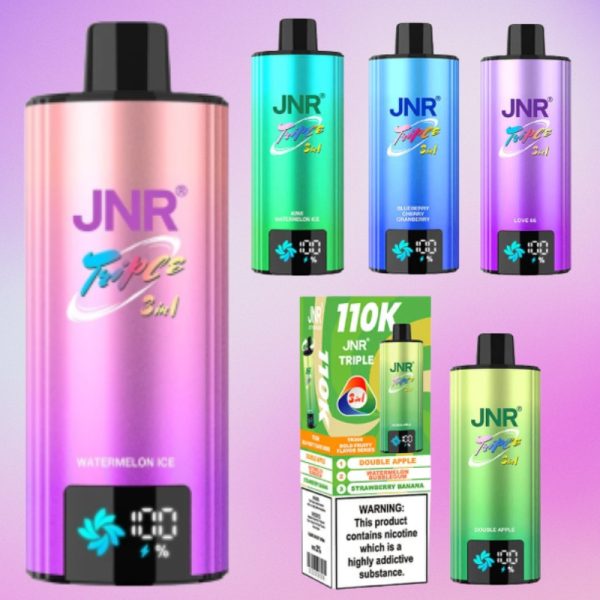 JNR Triple 3in1 110k Taff | EU Warehouse | Cheap Wholesale Price | JNR Vape  France